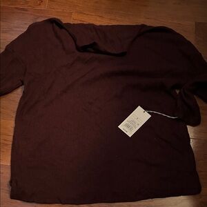 a new day Burgundy Turtleneck Sweater